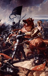 カスティヨンの戦い、1453年19世紀 作： Charles Philippe Auguste Lariviere