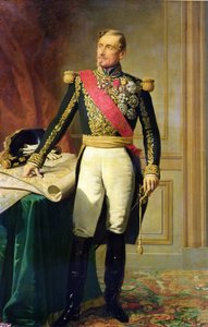 フランスの元帥アルマン・ジャック・アシール・ルロワ・ド・サン・アルノー (1796-1854) 作： Charles Philippe Lariviere