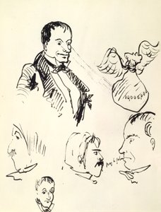 自画像、c1850-1867 作： Charles Pierre Baudelaire