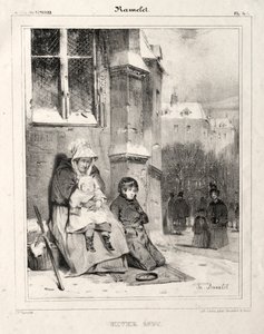 1836年の冬。 作： Charles Ramelet