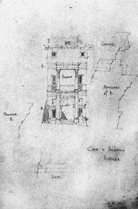パラディオの家、ヴィチェンツァ、1891 作： Charles Rennie Mackintosh