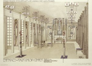 音楽室の設計、1901年