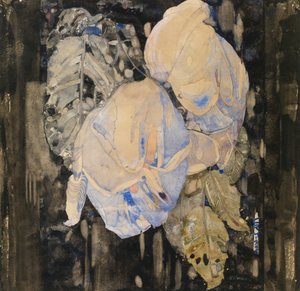 色あせたバラ 作： Charles Rennie Mackintosh