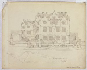 モンタキュートハウス、サマセット 作： Charles Rennie Mackintosh