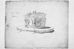 ウェルヘッド、ベニス、1891年 作： Charles Rennie Mackintosh