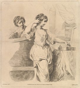 彼女のトイレの女性、1780年3月1日。