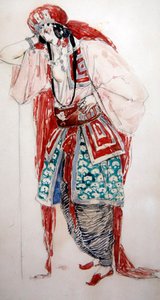 オリエンタルな衣装 作： Charles Ricketts