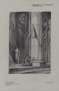 セントジョーンからのライムス大聖堂のシーン 作： Charles Ricketts