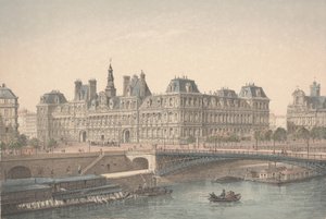 Hotel de Ville、パリ 作： Charles Riviere