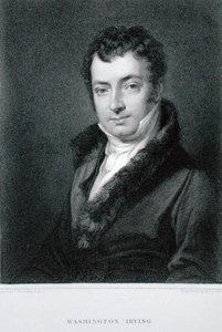ワシントン・アーヴィング（1783-1859）、モーズリー・アイザック・ダンフォース（d.1862）（エングレービング）