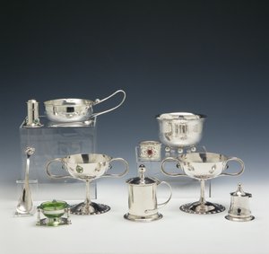 シルバーワーク、1900-06年頃（シルバー） 作： Charles Robert Ashbee