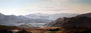 山の風景、ウェールズ（？）