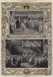 ウェストミンスター寺院での女王陛下の戴冠式、1838年6月28日 作： Charles Robert Leslie