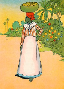 ジャマイカの街、1912 作： Charles Robinson