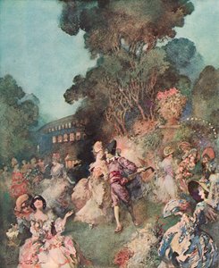 仮面舞踏会の後、ラネラ 作： Charles Robinson
