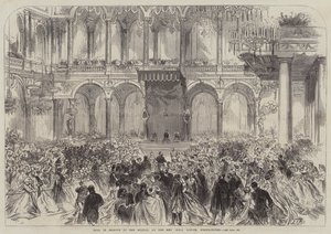 ウェストミンスターのニューインディアオフィスでのスルタンを称えるボール 作： Sir John Charles Robinson