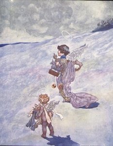 クリスマス・エンジェルズ・ウィズ・トイ 作： Charles Robinson