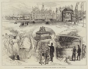 ニューアーク卿の多数派を称えるトールスビーホールでの祝祭 作： Sir John Charles Robinson
