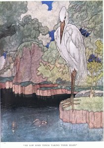 彼は1930年代にいくつかのTenchが飛躍するのを見ました 作： Charles Robinson