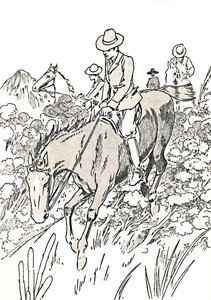 これらの動物のほとんどは狩猟されています、1912 作： Charles Robinson