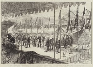 シアネスとフラッシングによる大陸への新しいルート、イギリスのヘンリー王子 作： Sir John Charles Robinson