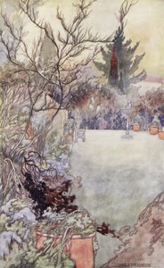 アワ・センチメンタル・ガーデンThe Holly Tree（カラーリトグラフ 作： Charles Robinson