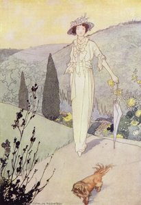 アワ・センチメンタル・ガーデンThe Moors（カラーリトグラフ 作： Charles Robinson