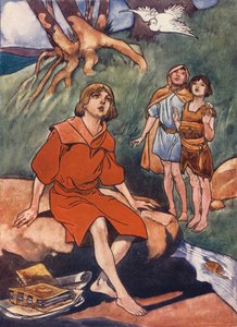 ウェールズのセントデイビッド 作： Charles Robinson
