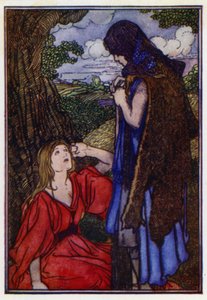 The Benevolent Frog（カラーリトグラフ 作： Charles Robinson