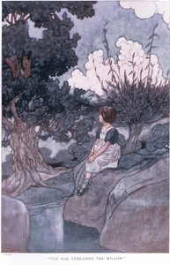 オークはウィローを編み上げた、1930年代 作： Charles Robinson