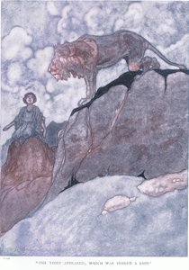 泥棒が現れた。 1930年代のライオンでした 作： Charles Robinson