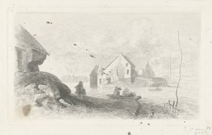 リスの洪水 1855年洪水災害（連載タイトル） 作： Charles Rochussen