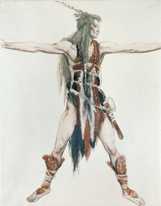 ジークフリート」の衣装デザイン（c1850-1880 作： Charles S Ricketts