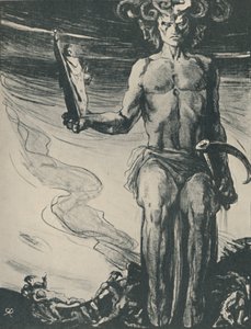 「トーマス・ハーディのダイナストのポスター、1919 年 作： Charles S Ricketts