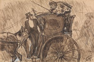 アーケード安部 作： Charles Samuel Keene