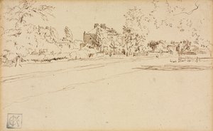 ハマースミスの家 作： Charles Samuel Keene