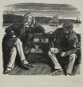 Lady Nelly - 浮気者 作： Charles Samuel Keene