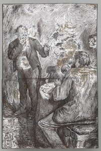禁煙 作： Charles Samuel Keene
