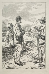 3つの名前、1869年。 作： Charles Samuel Keene