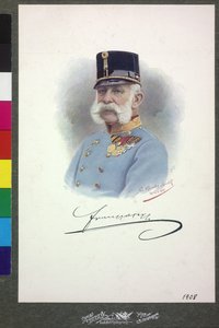オーストリア皇帝フランツ・ヨーゼフ1世 作： Charles Scolik
