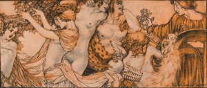 オマールカヤムのルバイヤトのイラスト、20世紀1914〜1915年 作： Charles Sergeant Jagger