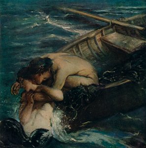 「人魚」、c1909