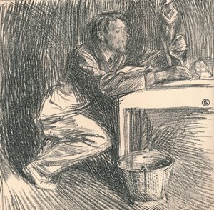 「モデラー」、1891 作： Charles Shannon