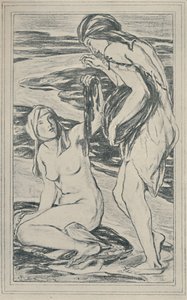 「タイダル リバー」、1919 年 作： Charles Shannon