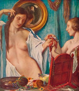 「トイレ」、1927年、1931年 作： Charles Shannon