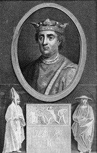 イングランド王、ヘンリー2世、1788年。 作： Charles Sherwin