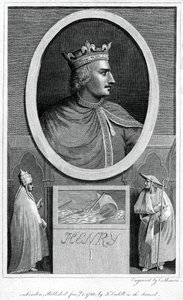 イングランド国王ヘンリー1世、1788年。 作： Charles Sherwin