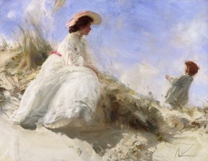 凧」1893年～1928年 作： Charles Sims