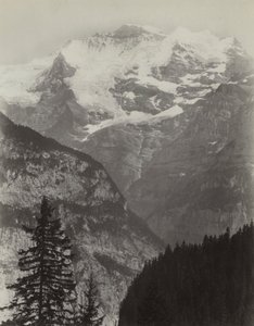 ユングフラウ、ミューレンからの眺め、スイス 作： Charles Soulier