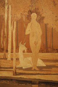 レディとユニコーン 作： Charles Spindler